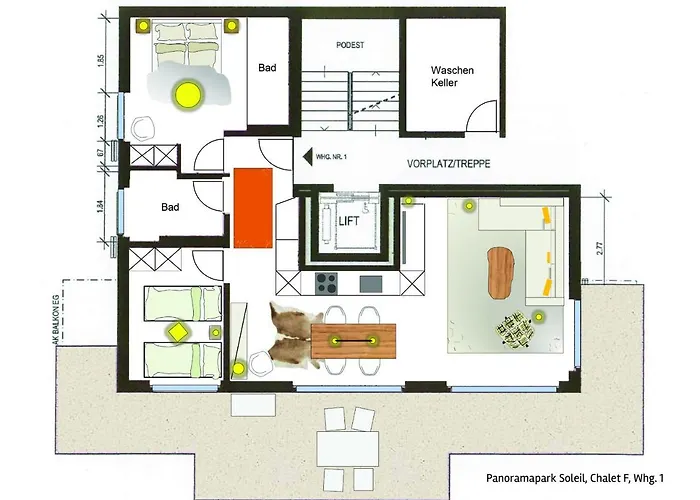 Panoramapark Soleil F Apartmán